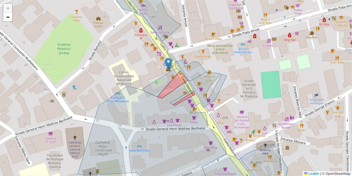 Hartă a codului poștal  și a codurilor poștale învecinate